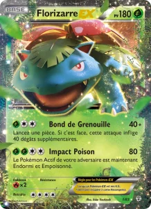 Carte Pokémon Florizarre-EX 1/83