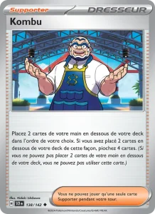 Carte Pokemon Kombu 138/142 Couronne Stellaire