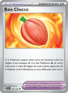 Carte Pokemon Baie Chocco 140/142 Couronne Stellaire