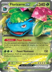 Carte Pokémon Florizarre-ex 001/142