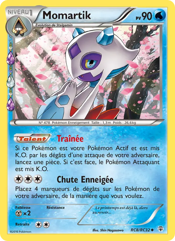 Scan HD carte Pokémon Momartik RC8/83 — Générations