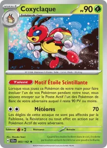 Carte Pokémon Coxyclaque 003/142