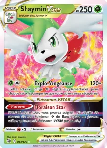 Carte Pokemon Shaymin VSTAR 014/172 Stars Étincelantes