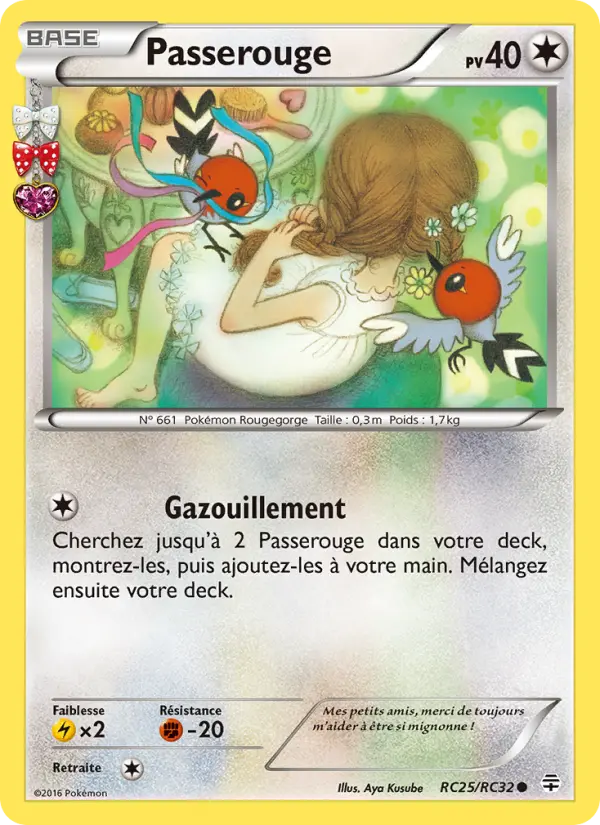 Scan HD carte Pokémon Passerouge RC25/83 — Générations