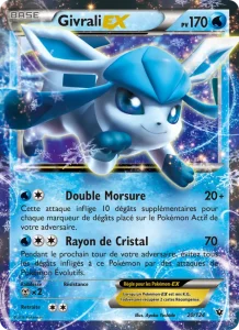 Carte Pokemon Givrali EX 20/124 Impact des Destins