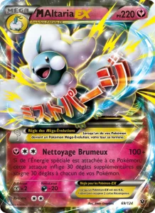 Carte Pokemon M-Altaria EX 69/124 Impact des Destins