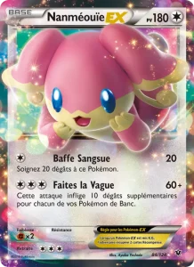 Carte Pokemon Nanméouïe EX 84/124 Impact des Destins