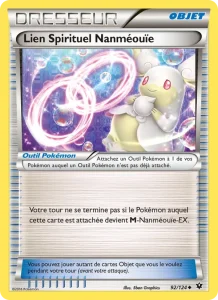 Carte Pokemon Lien Spirituel Nanméouïe 92/124 Impact des Destins