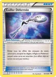 Carte Pokemon Cuiller Déformée 93/124 Impact des Destins