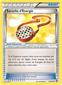 Carte Pokemon Sacoche d'Énergie 97/124 Impact des Destins