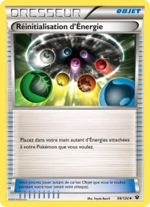 Carte Pokemon Réinitialisation d'Énergie 98/124 Impact des Destins