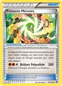Carte Pokemon Puissante Mémoire 108/124 Impact des Destins