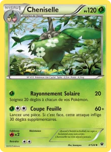 Carte Pokémon Cheniselle 3/124