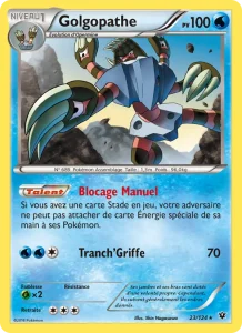 Carte Pokemon Golgopathe 23/124 Impact des Destins