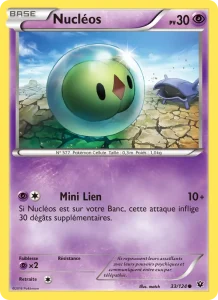 Carte Pokemon Nucléos 33/124 Impact des Destins