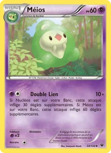 Carte Pokemon Méios 34/124 Impact des Destins