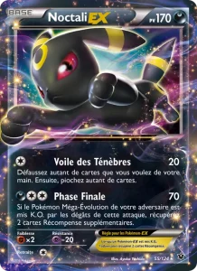 Carte Pokémon Noctali EX 55 Impact des Destins