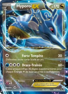 Carte Pokemon Hyporoi EX 73/124 Impact des Destins