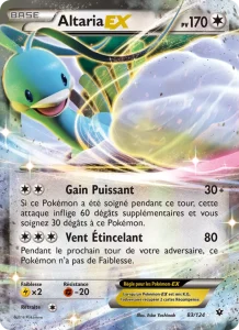 Carte Pokemon Altaria EX 83/124 Impact des Destins
