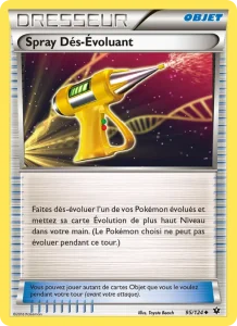 Carte Pokemon Spray Dés-Évoluant 95/124 Impact des Destins