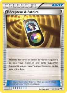 Carte Pokemon Récepteur Aléatoire 109/124 Impact des Destins