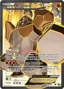 Carte Pokemon Regirock EX 43a/124 Impact des Destins