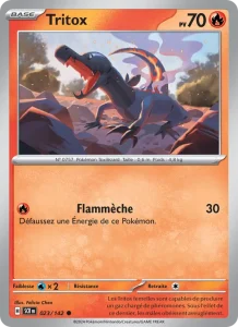 Carte Pokemon Tritox 023/142 Couronne Stellaire