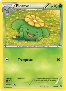Carte Pokémon Floravol 4/114