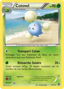 Carte Pokémon Cotovol 5/114