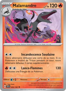 Carte Pokemon Malamandre 024/142 Couronne Stellaire