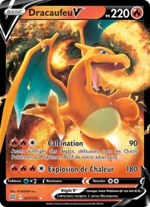 Dracaufeu V 017 — Stars Étincelantes