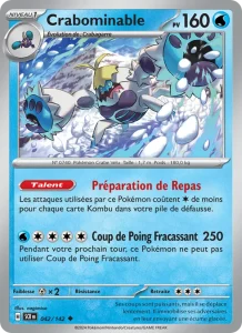 Carte Pokemon Crabominable 042/142 Couronne Stellaire
