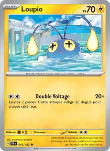 Carte Pokemon Loupio 048/142 Couronne Stellaire