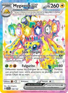Carte Pokemon Mygavolt-ex 159/142 Couronne Stellaire
