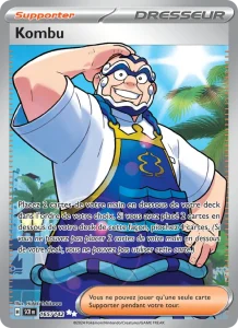 Carte Pokemon Kombu 165/142 Couronne Stellaire