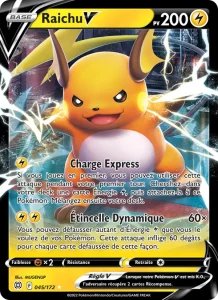 Carte Pokemon Raichu V 045/172 Stars Étincelantes