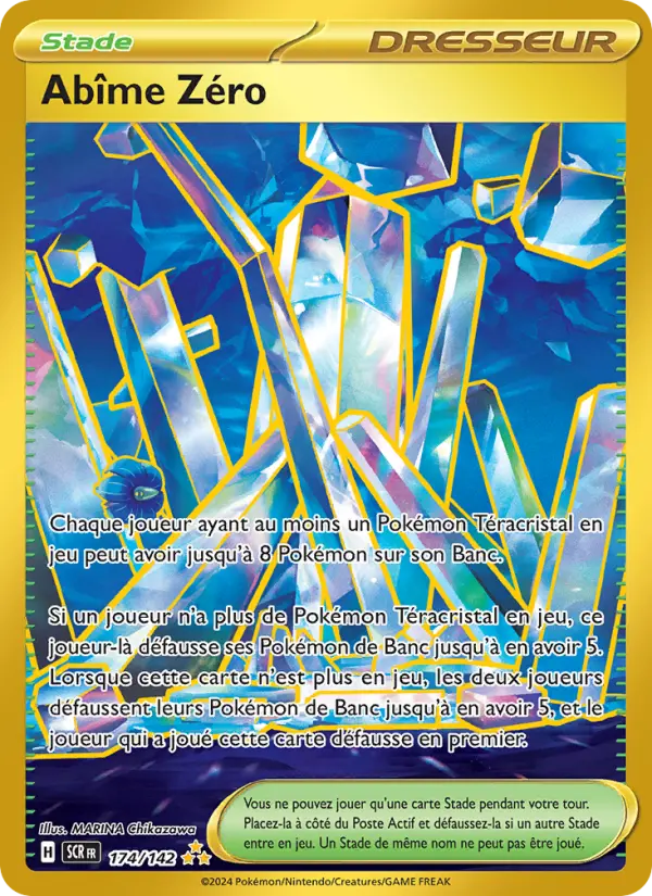 Scan HD carte Pokémon Abîme Zéro 174/142 — Couronne Stellaire
