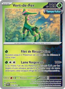 Carte Pokemon Vert-de-Fer 019/167 Mascarade Crépusculaire
