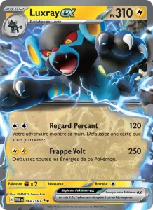 Carte Pokemon Luxray-ex 068/167 Mascarade Crépusculaire