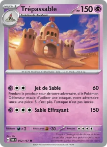 Carte Pokemon Trépassable 092/167 Mascarade Crépusculaire