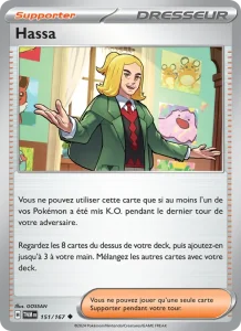 Carte Pokemon Hassa 151/167 Mascarade Crépusculaire