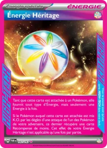 Carte Pokemon Énergie Héritage 167/167 Mascarade Crépusculaire