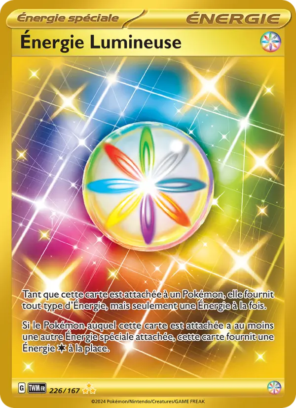 Scan HD carte Pokémon Énergie Lumineuse 226/167 — Mascarade Crépusculaire