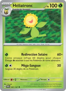 Carte Pokémon Héliatronc 007/167