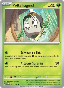 Carte Pokemon Poltchageist 021/167 Mascarade Crépusculaire