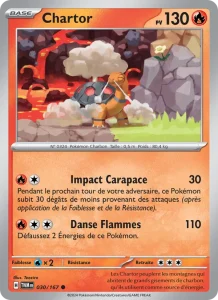 Carte Pokemon Chartor 030/167 Mascarade Crépusculaire