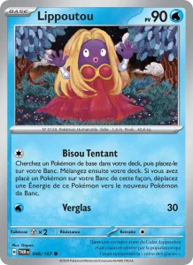 Carte Pokemon Lippoutou 046/167 Mascarade Crépusculaire
