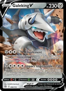 Carte Pokemon Galeking V 096/172 Stars Étincelantes
