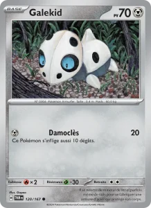 Carte Pokemon Galekid 120/167 Mascarade Crépusculaire