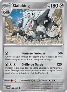Carte Pokemon Galeking 122/167 Mascarade Crépusculaire